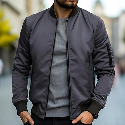 Blouson Homme Streetwear Hiver Col Montant
