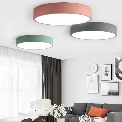 Lampe Plafond LED Rond Design Nordique