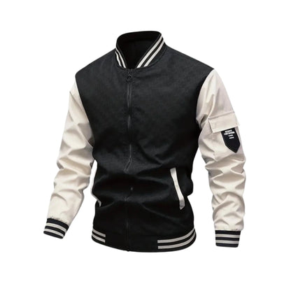 Veste Homme Sport Chic Contrastée