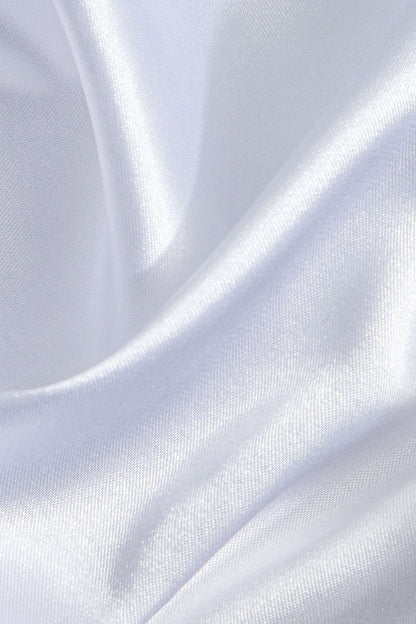 Blouse Élégante en Soie Satinée Longue Manche