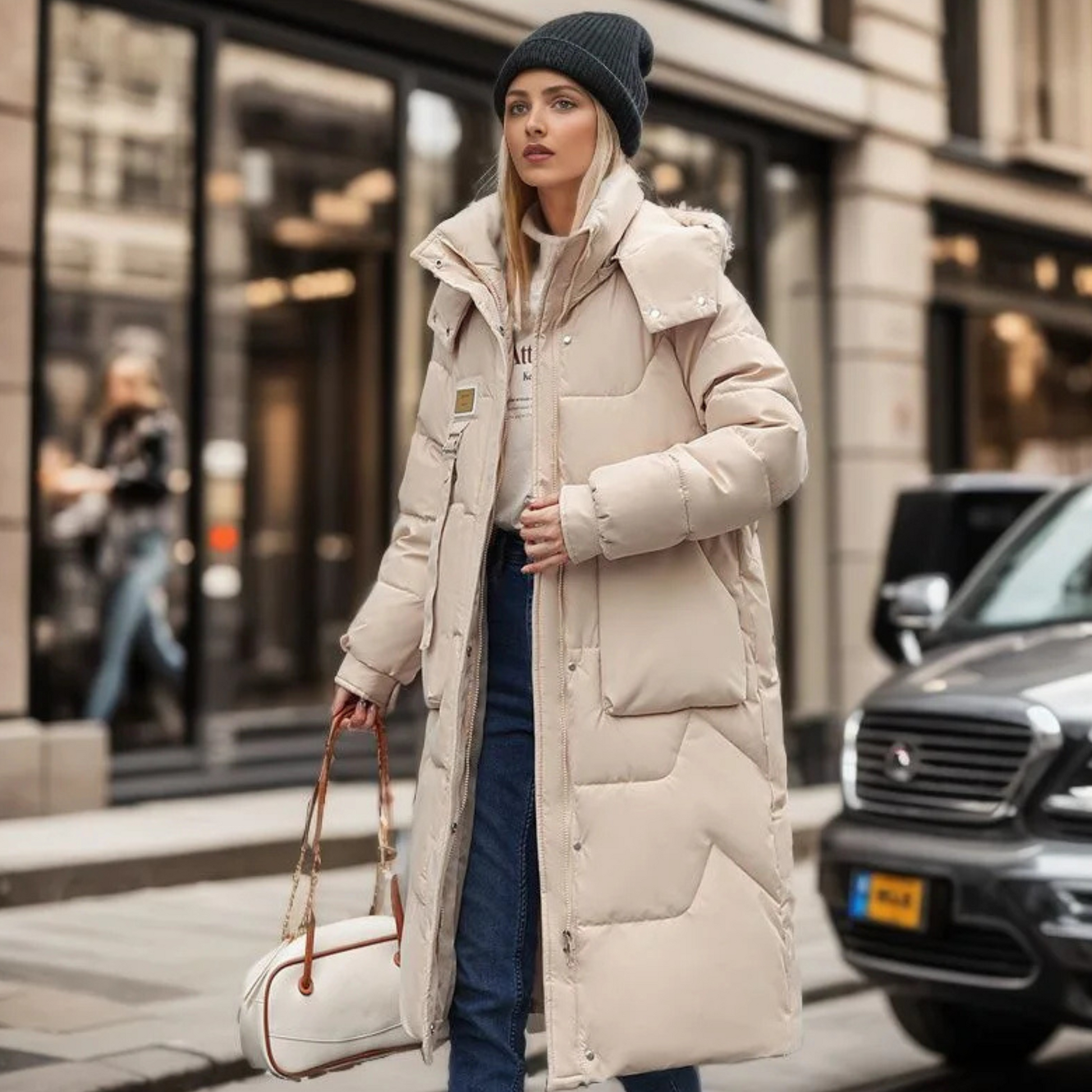 Doudoune Féminine Longue et Chaude Hiver - PanierRoyale