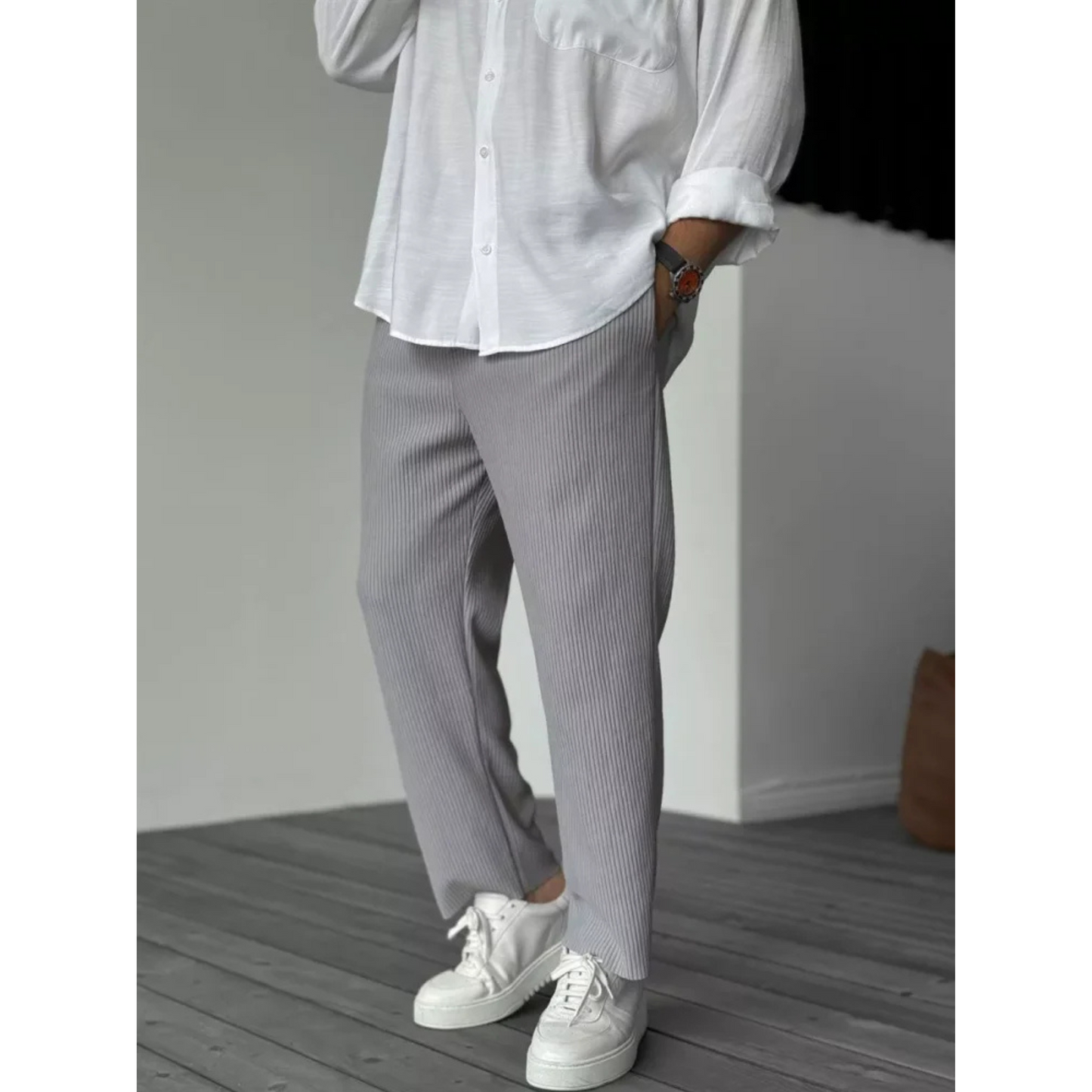 Pantalon Homme Casual et Élégant pour Ville