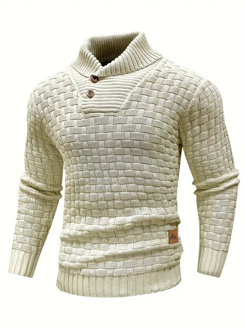 Pull marin torsadé chic pour homme
