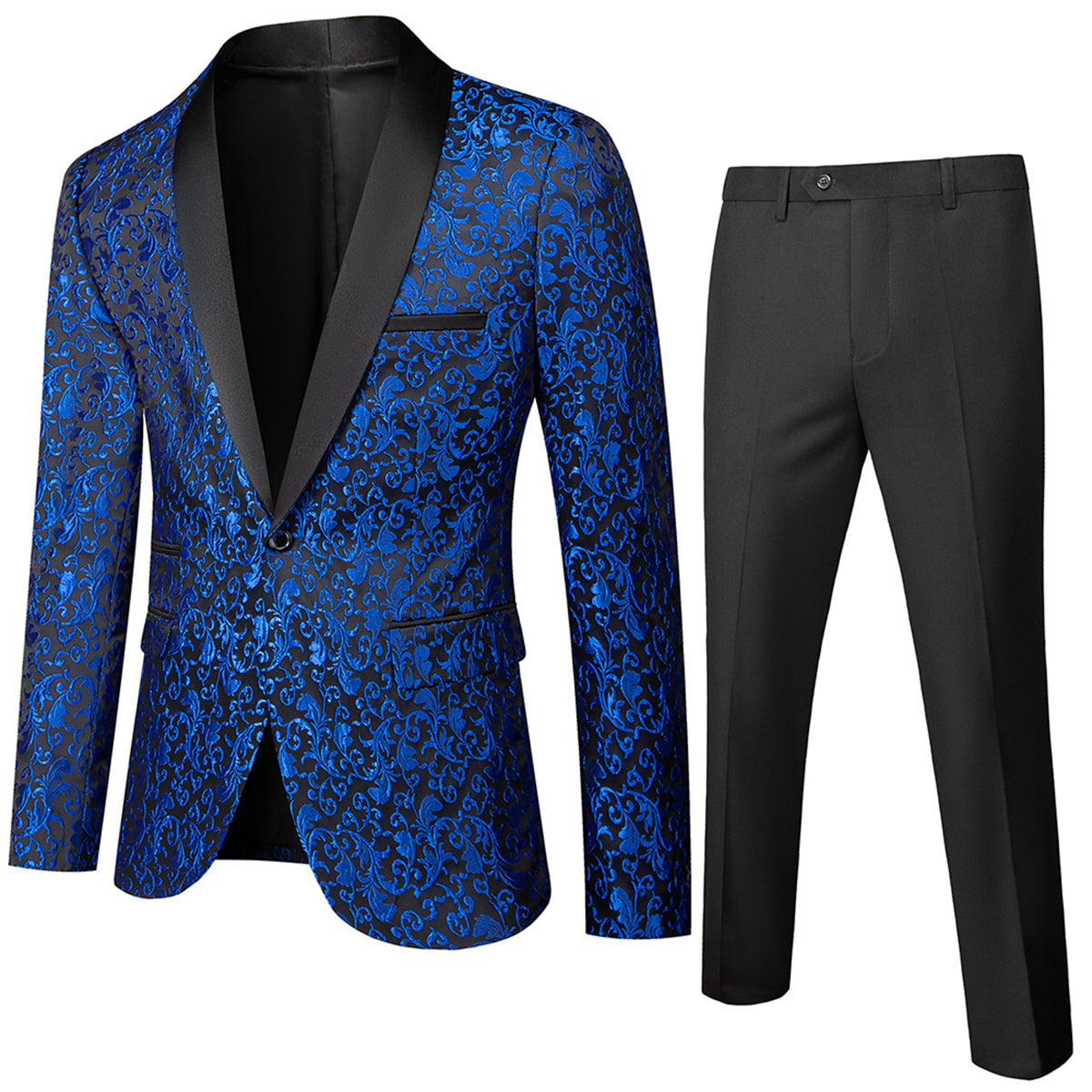 Costume Mariage Homme 2 Pièces Noir Élégant - PanierRoyale