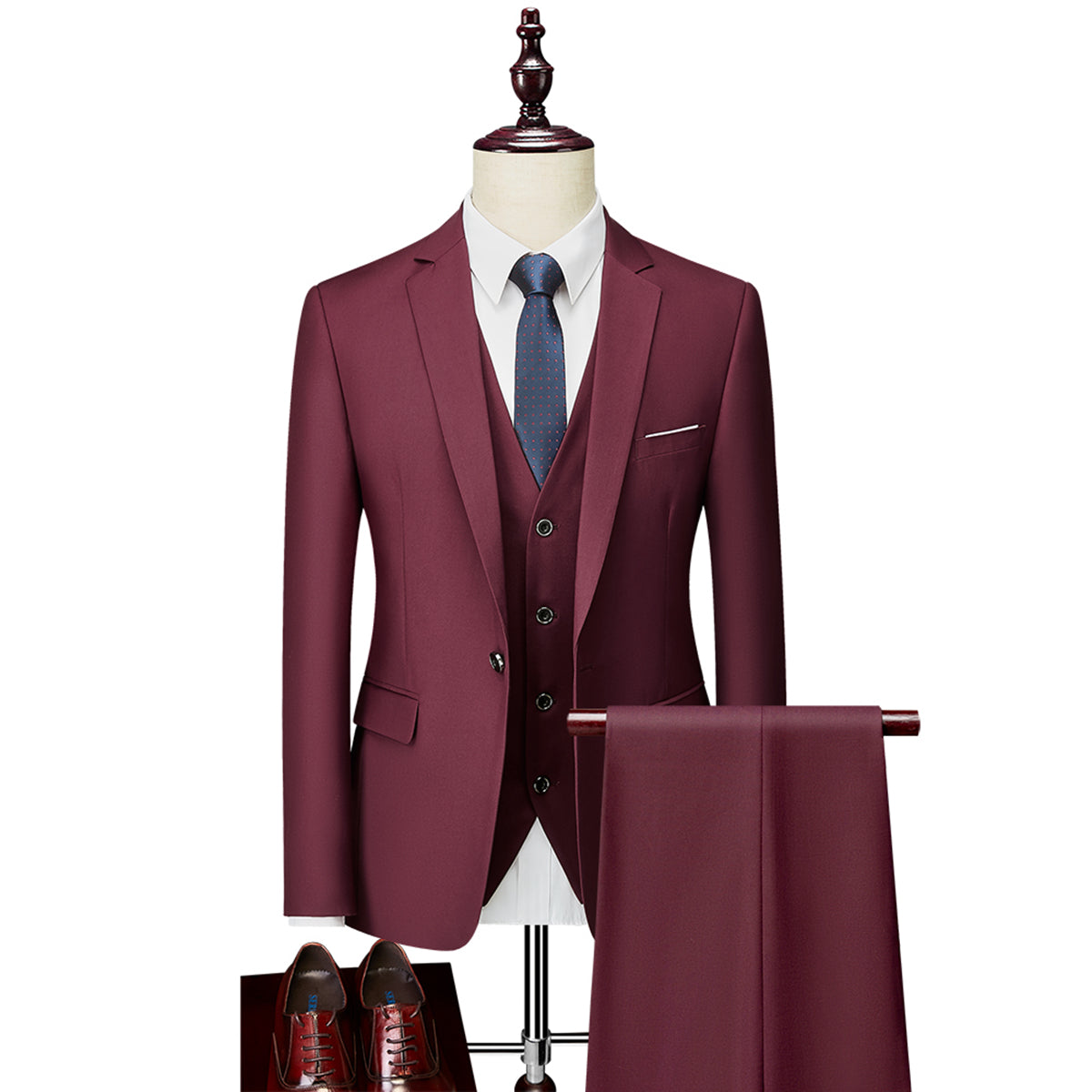 Costume Homme Mariage Élégant Slim Fit - PanierRoyale