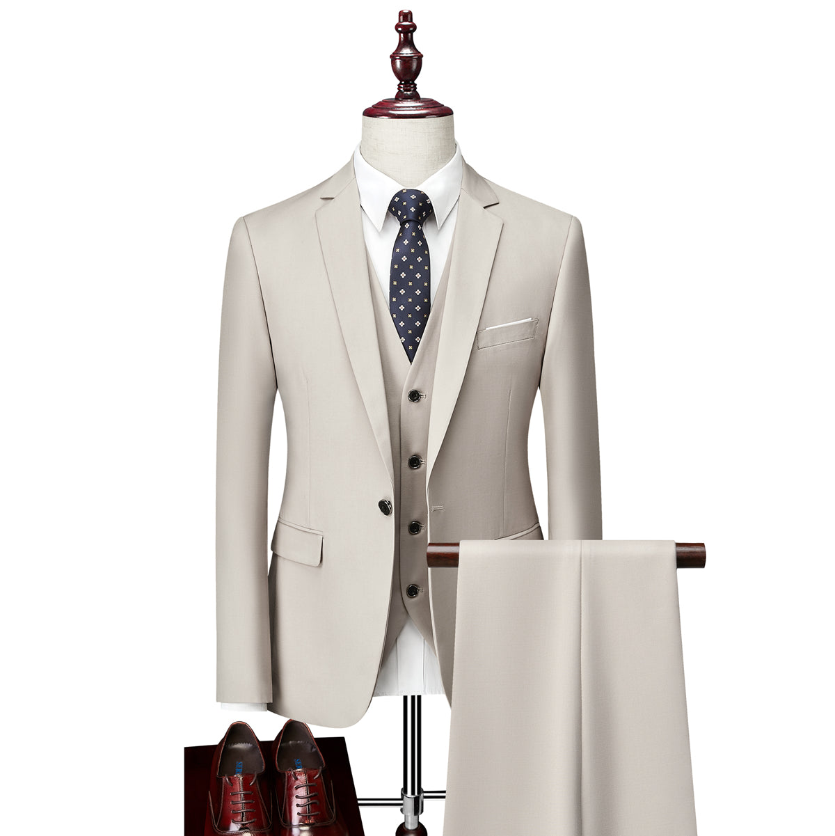 Costume Homme Mariage Élégant Slim Fit