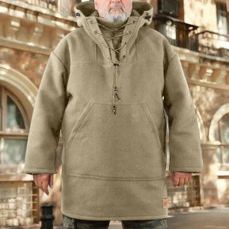 Veste Hiver Capuche Poche Réversible et Élégante