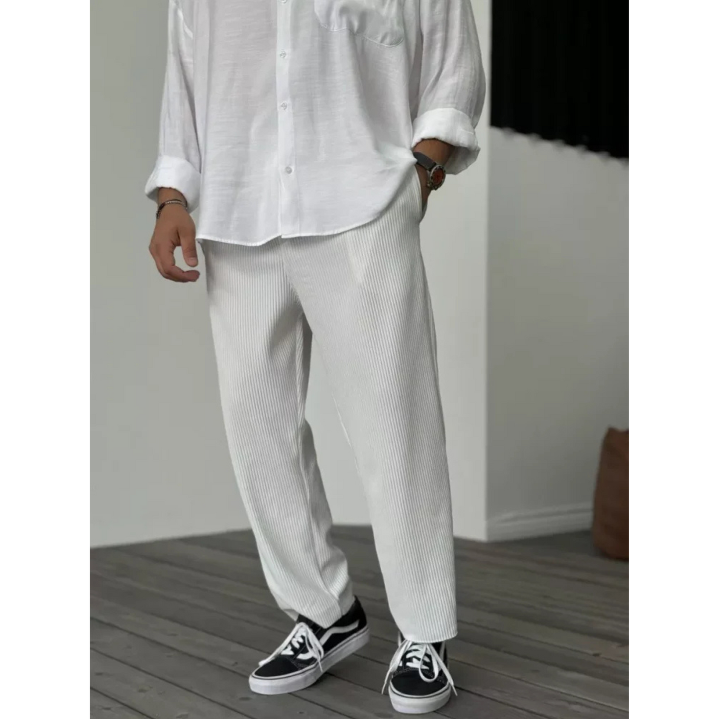 Pantalon Homme Casual et Élégant pour Ville