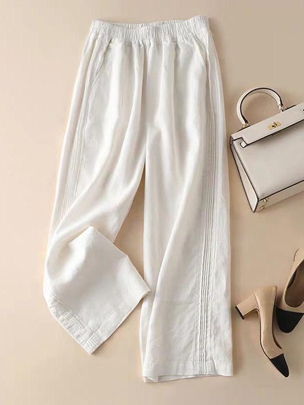 Pantalon Décontracté Élégant Taille Relâchée - PanierRoyale