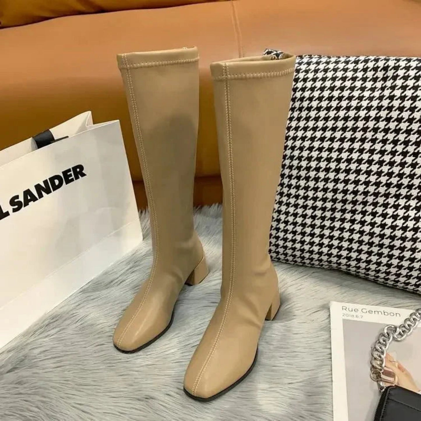 Bottes Haut de Gamme Féminines Confortables