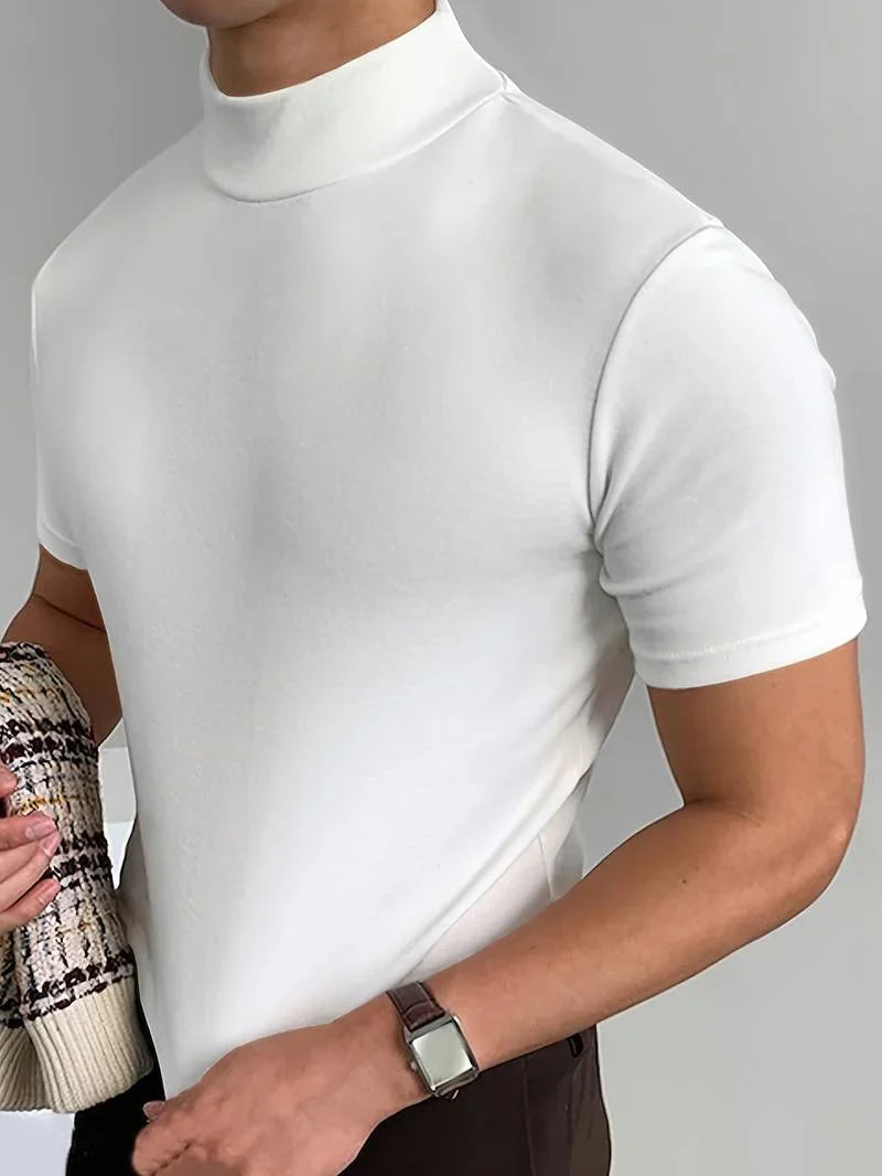 T-shirt Homme Décontracté Col En V - PanierRoyale