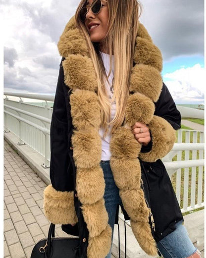 Veste D'hiver Femme Élégante et Chaude