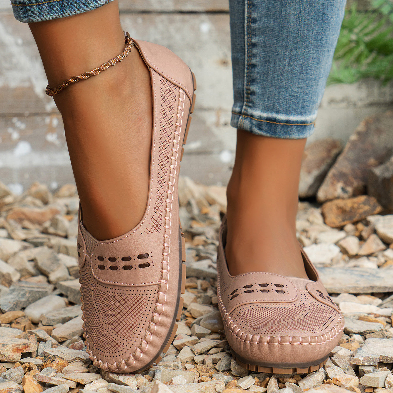 Chaussures orthopédiques femme respirantes à enfiler confortables