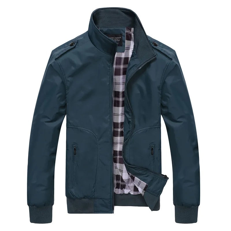 Veste Homme Élégant en Polyester Léger et Respirant