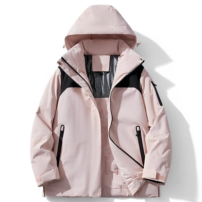Manteau Homme Hiver Doublure Chaude et Capuche