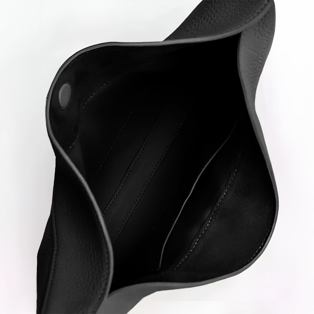 Sac à Main Femme Petit Cuir Véritable avec Fermeture et Poignée Supérieure