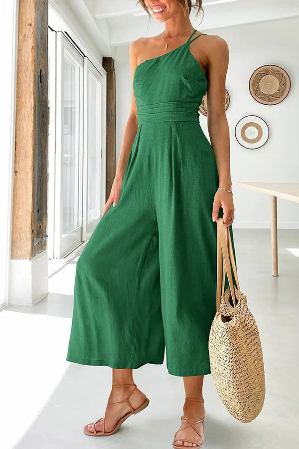Combinaison Femme Élégante Asymétrique pour Femmes