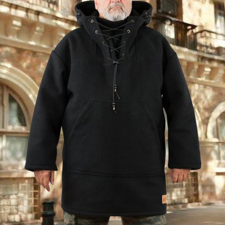 Veste Hiver Capuche Poche Réversible et Élégante