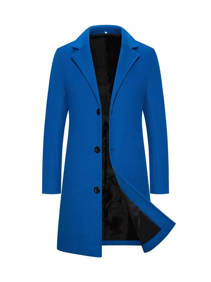 Trench-coat Classique pour Homme avec Ceinture