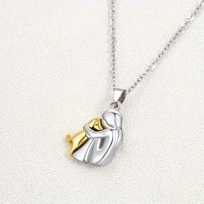 Collier Unisexe Bijou Symbolique Design pour Amoureux des Chiens