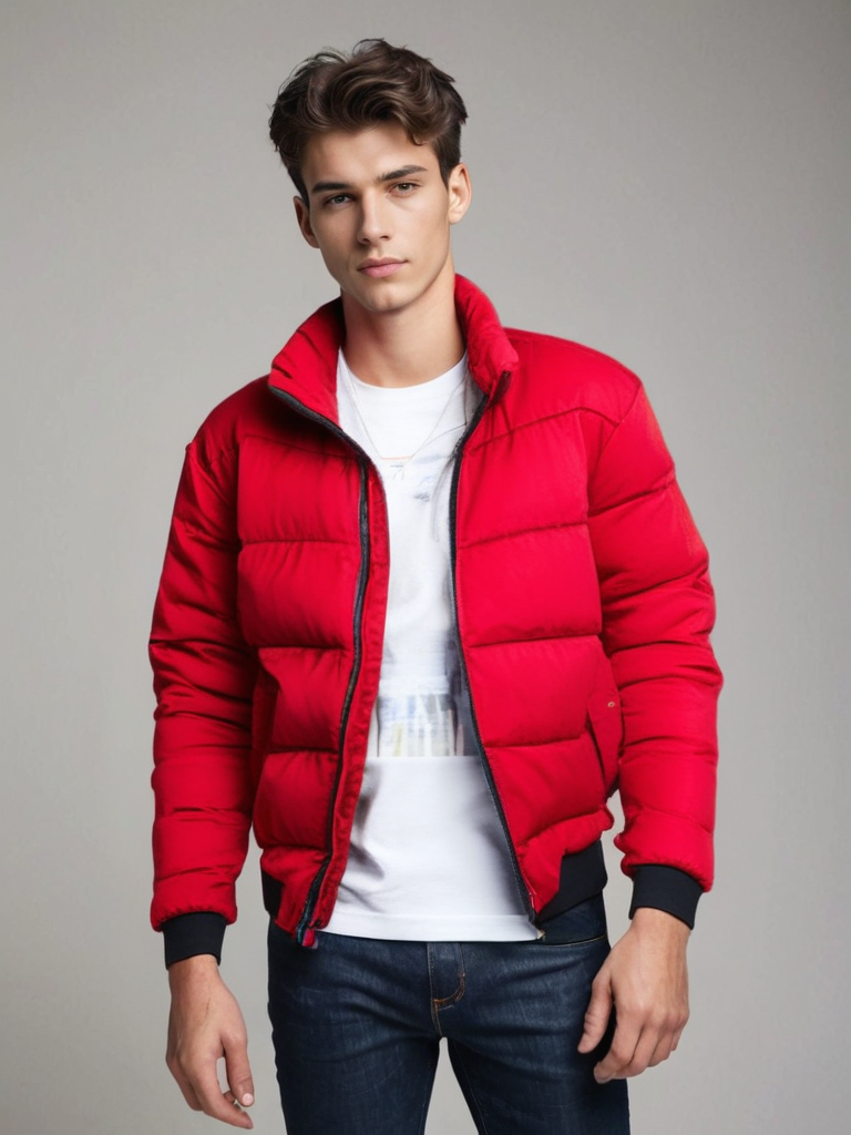 Veste hiver homme isolée et chaude