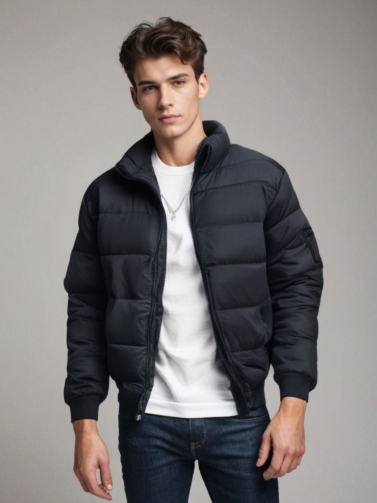 Veste hiver homme isolée et chaude