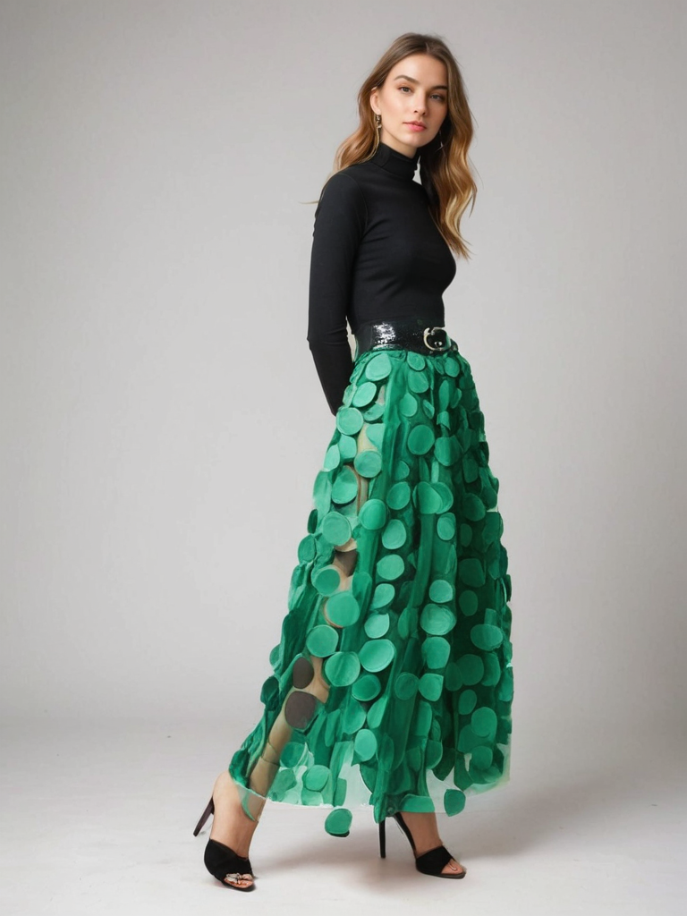 Jupe Longue Femmes Élégante et Confortable pour Toutes Occasions