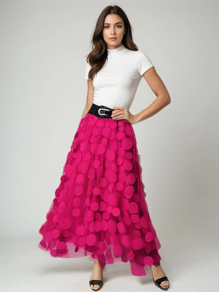 Jupe Longue Femmes Élégante et Confortable pour Toutes Occasions