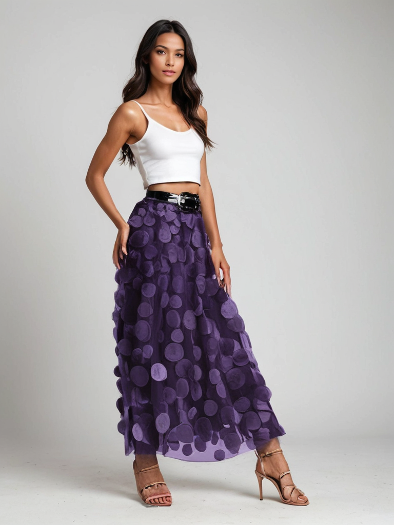 Jupe Longue Femmes Élégante et Confortable pour Toutes Occasions