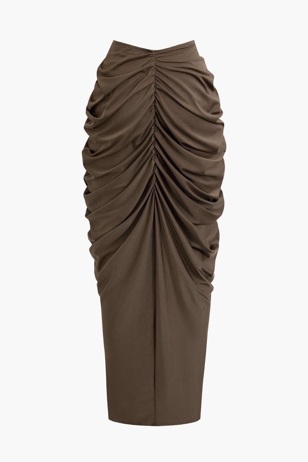 Robe Cocktail Épaules Découvertes avec Drapage Élégant