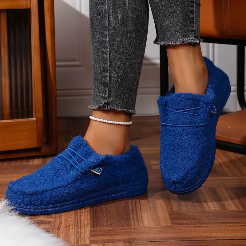 Chaussons Femmes Doux et Confortables pour Intérieur et Extérieur