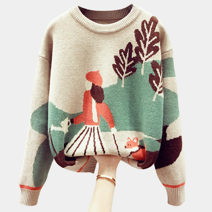 OHANA - Pull D'hiver Elégant pour Femmes