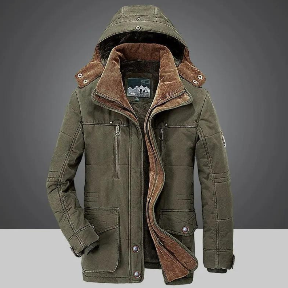 PETER - Manteau d'Hiver à Capuche Élégant Pour Hommes