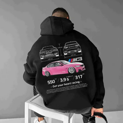 Sweat à Capuche Grande Taille pour Homme Oversize