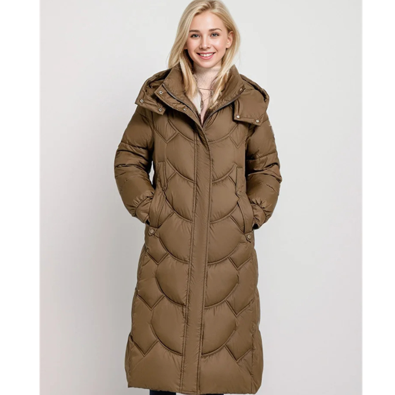 Parka Douce et Chaude au Duvet de Canard