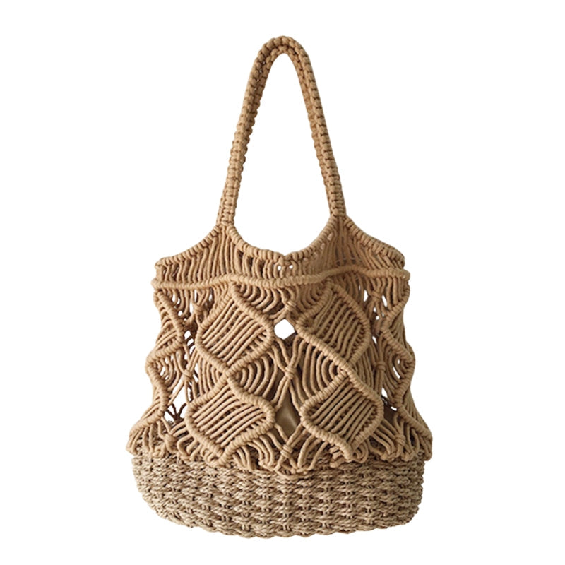 Sac à main Grande Capacité en Dentelle Chic