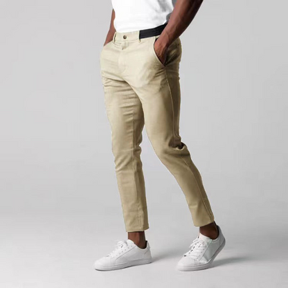 Pantalon Homme Noir Classique Élégant
