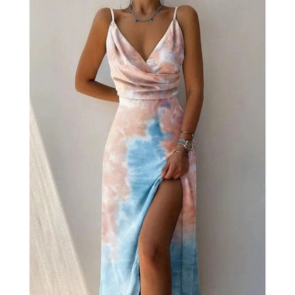 Robe de Soirée Chic Décolletée Col en V
