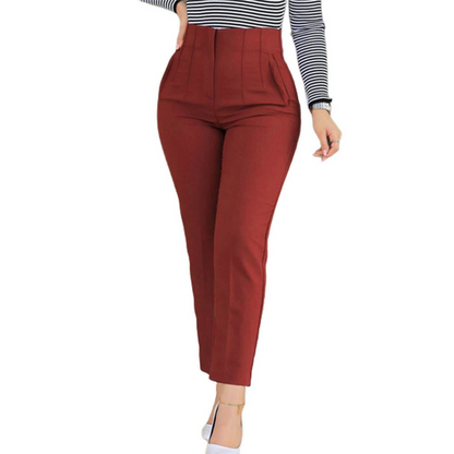 Pantalon Féminin Haut de Gamme Élégant et Chic