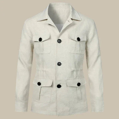 Veste Classique Hiver Boutonnée Manches Longues