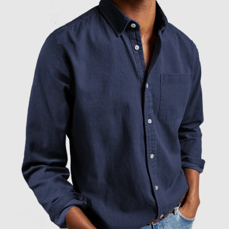 Chemise Homme Classique Manches Longues