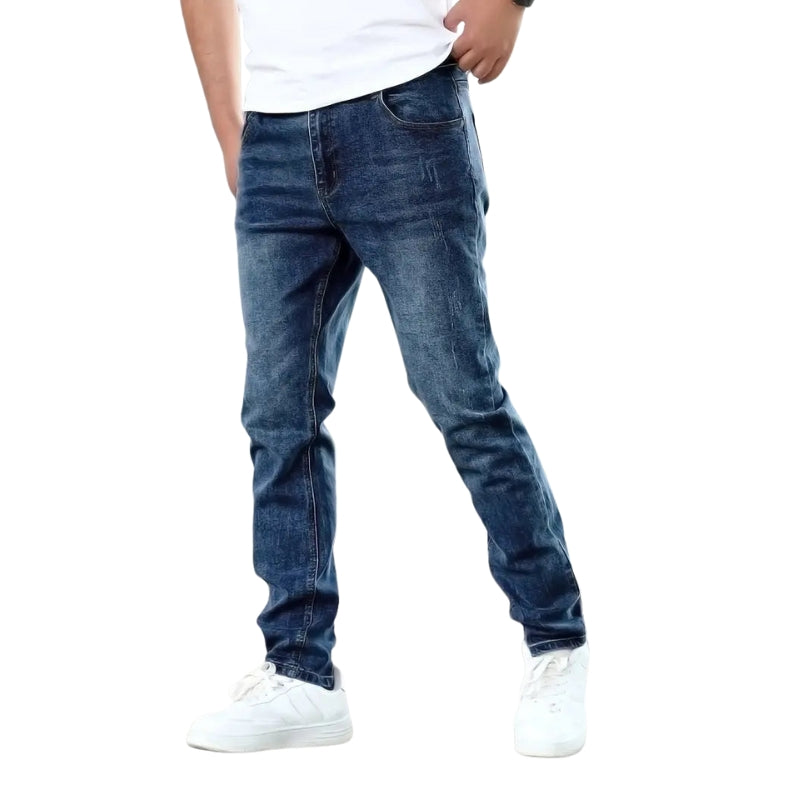 Pantalon Slim Fit Élégant avec Poches Zippées