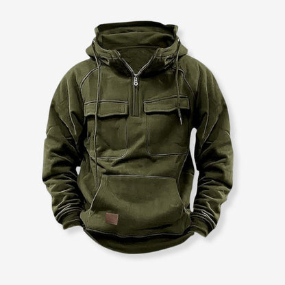 Veste Streetwear Oversize avec Capuche et Poches