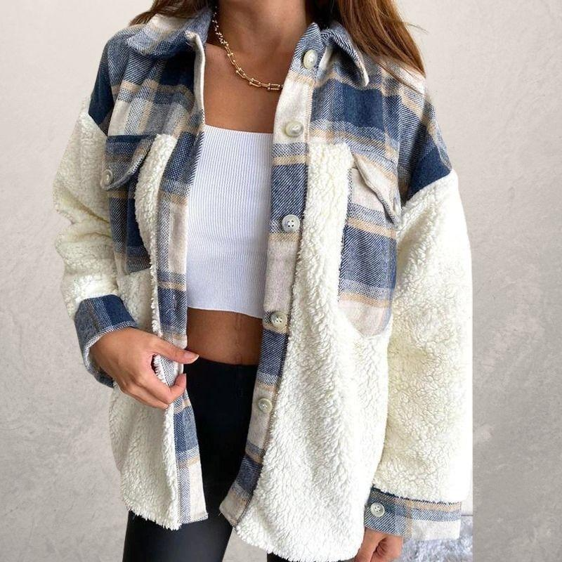 Veste femme en coton douce et chaude - BerlinGlamour