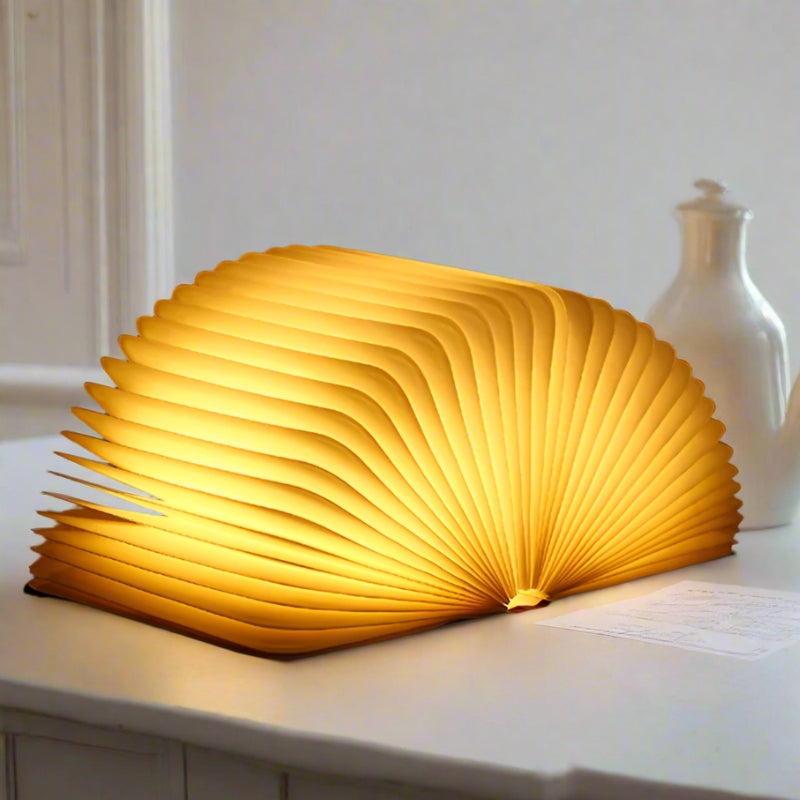 Lampe de Bureau en Forme de Livre Vintage - PanierRoyale