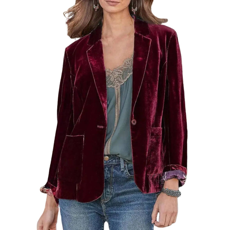 Veste Femme Élégante avec Poches Latérales