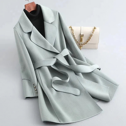 Manteau Femme Long Imperméable et Élégant