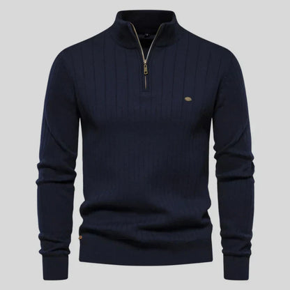 Pull Homme Manches Longues Zippé pour Tous les Jours - PanierRoyale