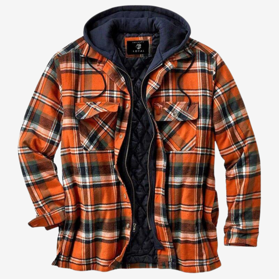 Veste à capuche homme cuir noir étanche et chic