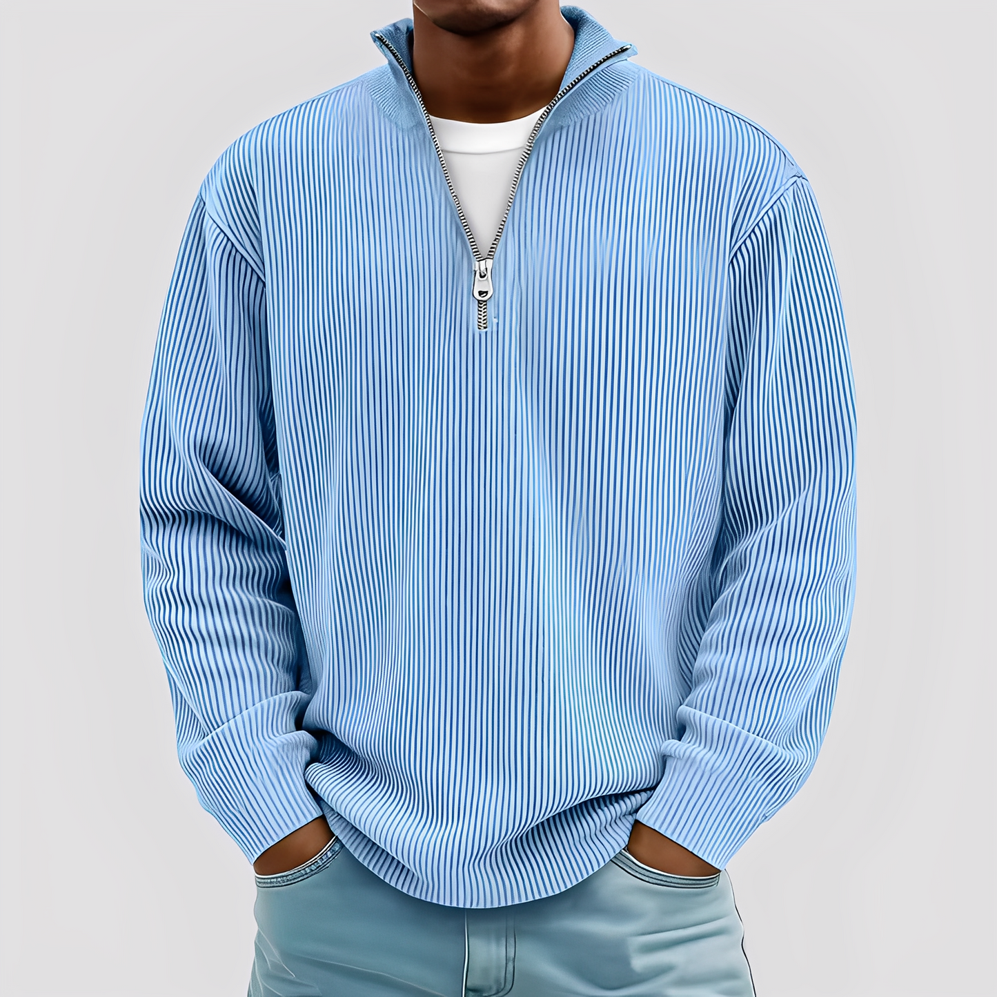 Pull Décontracté Homme Large et Confortable